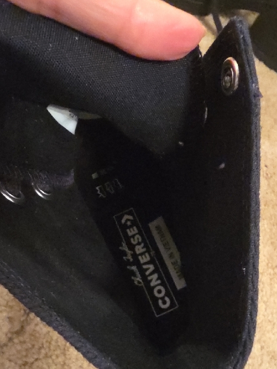 Converse Women's Platform High-Top Boots in Dark Navy - Picture 5 of 7